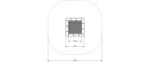 Trampoline Inter-Play Pako 175