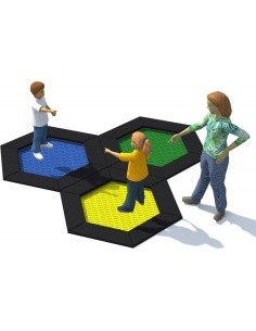 Trampoline Inter-Play Hexo 3B