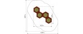 Trampoline Inter-Play Hexo 4A