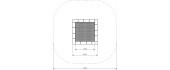 Trampoline Inter-Play Pako 225 WP