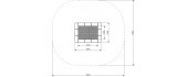 Trampoline Inter-Play Orta 150 x 200 WP