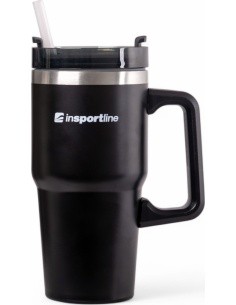 Insulated Travel Mug inSPORTline Teasara 600 ml - Black