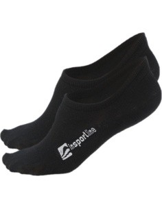 No-Show Bamboo Socks inSPORTline Silvatic Noshow AG+ Antibacterial – 3 Pairs - Black