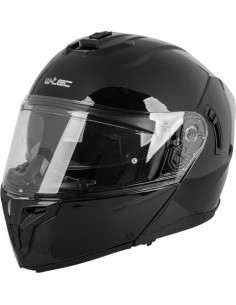 Atverčiamas motociklo šalmas W-TEC Benidor - Juoda