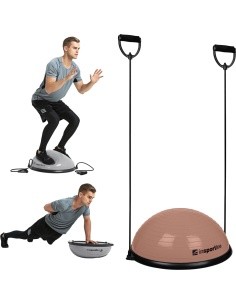 Balansavimo pusrutulis inSPORTline Dome UNI - Mocha mousse
