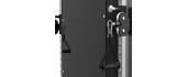 Wall-Mounted Power Rack inSPORTline Cable Column CC350 - Black