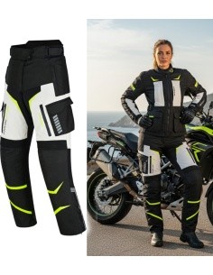 Women’s Motorcycle Pants W-TEC Warao Lady - Black/Blue