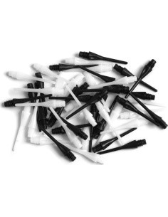 Smiginio antgaliai Harrows Dimple Soft 1/4, 30 vnt - Juoda