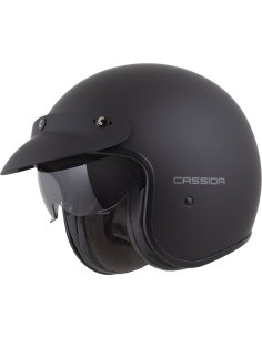 Motorcycle Helmet Cassida Oxygen Solid 2.0 Matte Black/Dark Gray