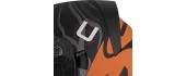 Motorcycle Helmet Cassida Orbit Multivers Matte Black/Orange/Gray/White