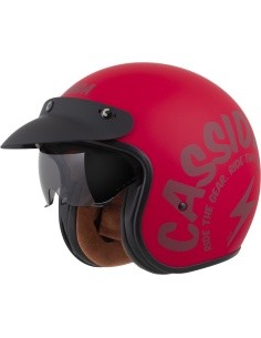Motociklo šalmas Cassida Oxygen Gear 2.0 matinis raudonas / tamsiai raudonas 2025
