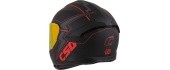 Motorcycle Helmet Cassida Integral GT 2.1 Flash Matte Black/Metallic Red/Dark Gray