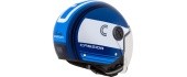 Motorcycle Helmet Cassida Handy Metropolis Blue/Dark Blue/White