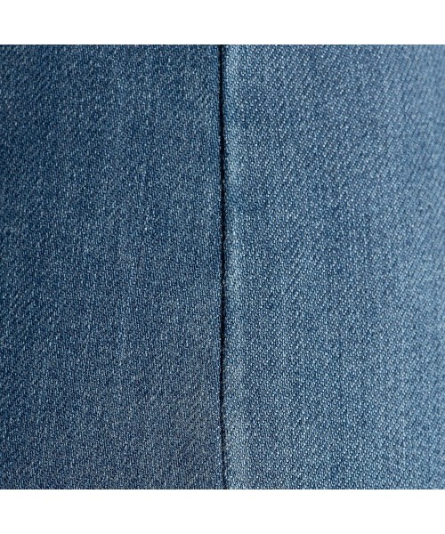 Men’s Motorcycle Jeans Oxford Original Approved CE Slim Fit Rinsed Wash Mid Blue