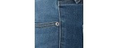 Men’s Motorcycle Jeans Oxford Original Approved CE Slim Fit Rinsed Wash Mid Blue