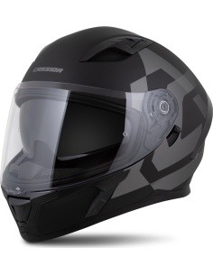 Motociklo šalmas Cassida Orbit Grind matinis juodas/pilkas