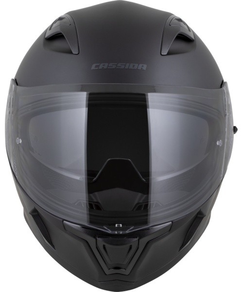 Motorcycle Helmet Cassida Orbit Solid Matte Black/Black