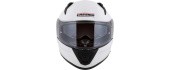 Motorcycle Helmet Cassida Aero Solid White/Black