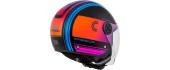 Motorcycle Helmet Cassida Handy Metropolis Black/Teal/Gradient
