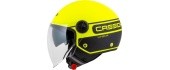 Motorcycle Helmet Cassida Handy Plus Linear Pearl Fluo Yellow/Matte Black