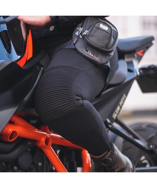 Short Women’s Motorcycle Leggings Oxford Super Moto Black