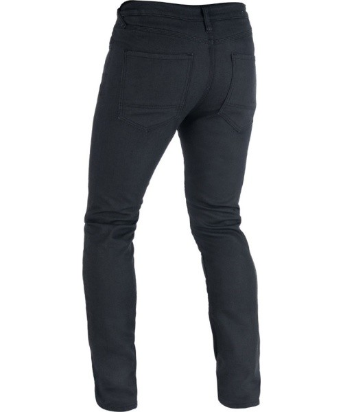 Vyriški motociklininko džinsai Oxford Original Approved CE Regular Fit juodi