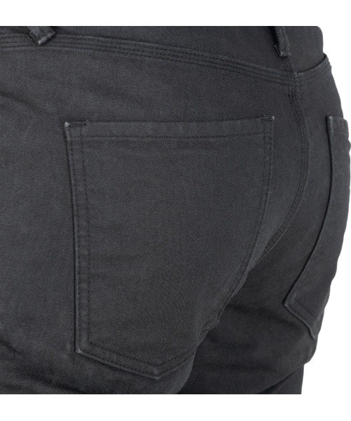 Vyriški motociklininko džinsai Oxford Original Approved CE Regular Fit juodi