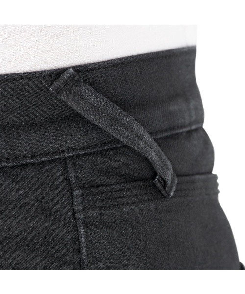 Vyriški motociklininko džinsai Oxford Original Approved CE Regular Fit juodi