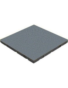 Rubber Tile Base Standard - Square, Grey