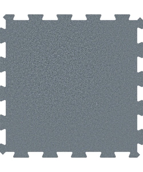 Rubber Tile Base Standard - Puzzle, Grey