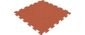 Rubber Tile Base Premium - Puzzle, Red
