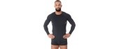 Brubeck Termo Marškinėliai Vyrams Active Wool Black