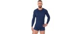 Brubeck Termo Marškinėliai Vyrams Active Wool Black