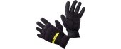 Motorcycle Gloves W-TEC Binetto - Black-Fluo