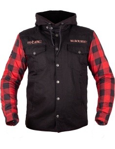 Motorcycle Jacket W-TEC Black Heart Radikaal - Black/Red