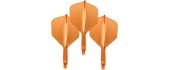 Dart Flights Target K-Flex Neon No.6 Short – 3-Pack - Fluo Orange