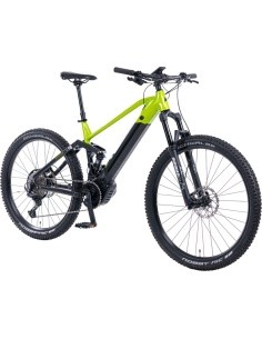 Visiškai amortizuotas kalnų elektrinis dviratis Levit Svarog BF Overstep 630 29"/27,5" – 2024 - Laimo juoda perlamutrinė