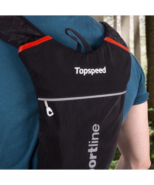 Running Backpack inSPORTline Topspeed - Black
