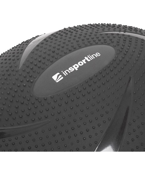 Balansavimo pusiausvyros pagalvė inSPORTline Dome Hold - Juoda