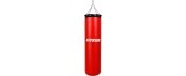 Bokso kriaušė Fitker Training, PVC - 150x45cm - Raudona
