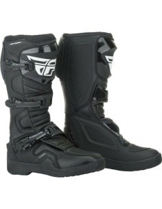 Motokroso batai Fly Racing New Maverik LT, juodi - Juoda