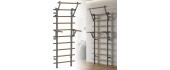 Wall Bars inSPORTline Wootaline 199 x 80 cm w/ Pull-Up Bar & Parallel Bars, Gray