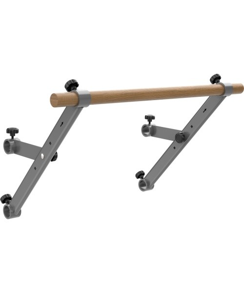 Wall Bars inSPORTline Wootaline 199 x 80 cm w/ Pull-Up Bar & Parallel Bars, Gray