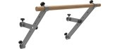 Wall Bars inSPORTline Wootaline 199 x 80 cm w/ Pull-Up Bar & Parallel Bars, Gray