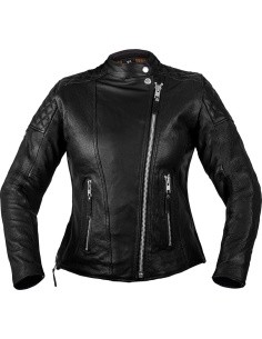 Women’s Leather Jacket W-TEC Mantura - Dark Brown