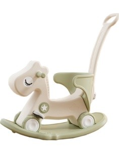 Rocking Horse & Balance Bike inSPORTline Zaldino - Green