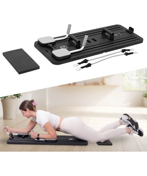 Pilates Reformer inSPORTline Trancer Basic - Black