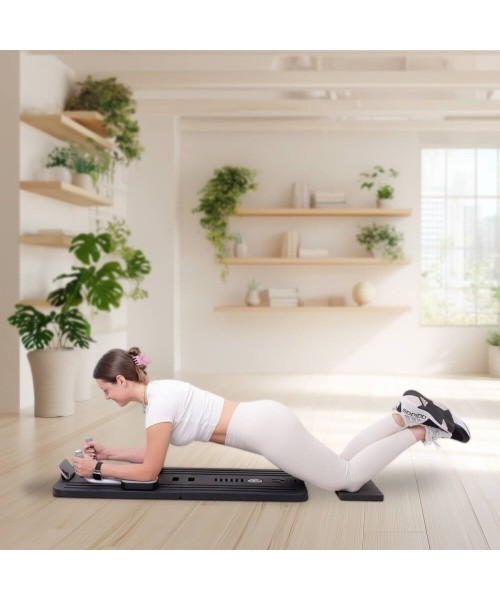 Pilates Reformer inSPORTline Trancer Basic - Black