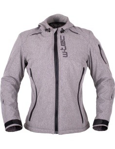 Women’s Softshell Motorcycle Jacket W-TEC Algenia - Grey