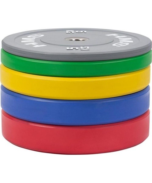 Olimpinis svorio diskas CBR Bumper HMS - 10 kg
